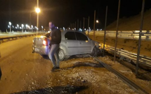 Manejaba con 1.92 de alcohol en sangre y despistó en Ruta 3