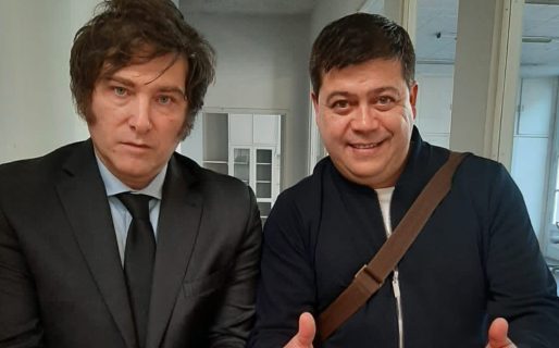 Milei aseguró que César Treffinger será su candidato a gobernador en Chubut