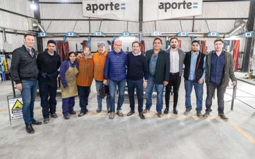 Luque visitó una escuela de soldadura y destacó la innovación y tecnología