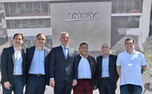 Colocaron la piedra fundamental de la futura sede de PAE en Comodoro