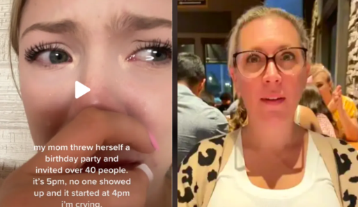 Preparó todo para festejar sus 40, pero los invitados le fallaron y una estrella de Hollywood la sorprendió