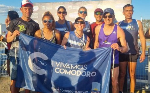 Medallas de oro, plata y bronce para el Atletismo Master en San Luis