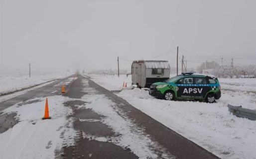Alerta naranja por nevadas y amarilla por tormentas y vientos fuertes para seis provincias