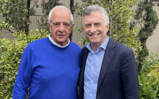 La sugestiva foto de Rodolfo D’Onofrio con Macri