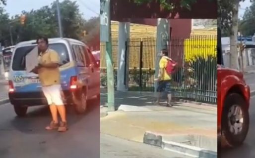 ¿Milagro? Un hombre que pide planta rengueando fue descubierto caminando sin dificultad en San Juan