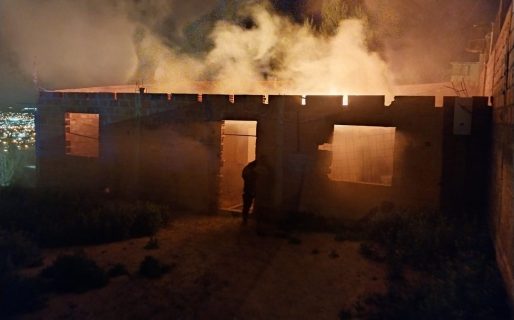 Feroz incendio en una vivienda del barrio San Martín
