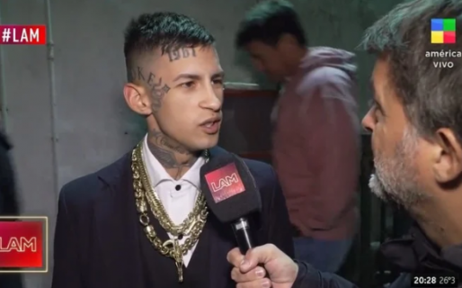 L-Gante habló sobre Wanda Nara: «Es bastante inteligente»