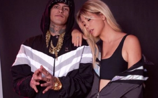 L-Gante fue a grabar en la camioneta de Wanda Nara y habría confirmado que están en una relación