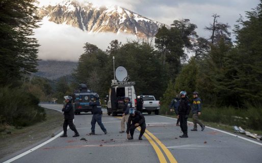 Villa Mascardi: encapuchados, cabecillas prófugos y un pedido para que las fuerzas federales se queden en Bariloche