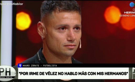Mauro Zárate: “Con mis hermanos no vamos a volver a tener relación”
