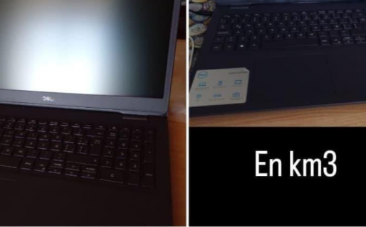 Robo con inhibidores: sustrajeron una notebook de una camioneta en Km3