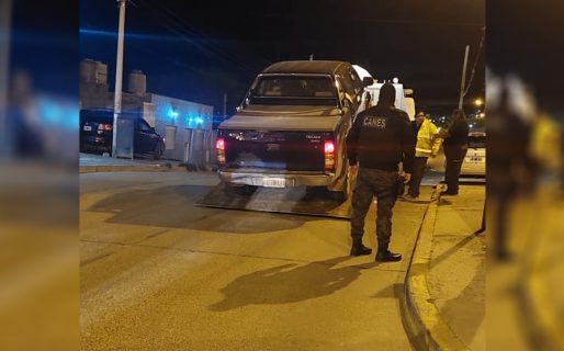Manejaba alcoholizado y le secuestraron la camioneta
