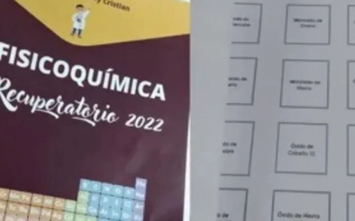 Un profesor de química tomó examen con el álbum del Mundial Qatar 2022 y se volvió viral: “Quería innovar”