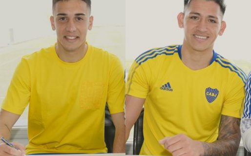 Boca aseguró a Sández y Vázquez: renovación y aumento para los pibes