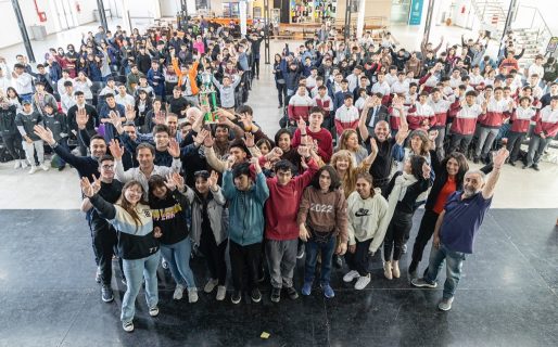 Luque encabezó el acto de cierre del programa Gen Técnico