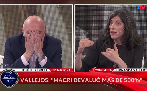 Espert a Fernanda Vallejos: «La inflación no la vas a bajar con brujería»
