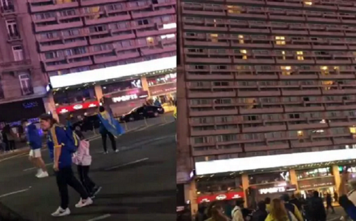 Filman a una pareja teniendo sexo en pleno festejo de Boca