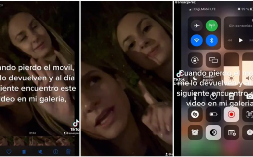 Perdió su celular y se encontró con un desopilante video cuando lo recuperó: “Borrachas, pero buena gente”