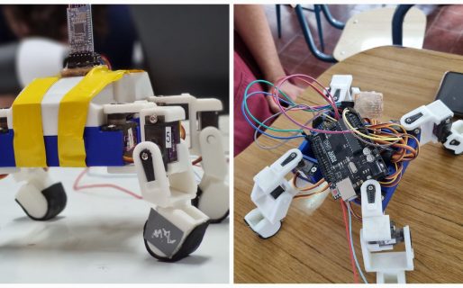 Alumnos del Deán Funes realizaron robots comandados desde el celular
