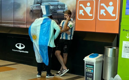 Bruno, el argentino que cometió un error increíble y no pudo subir en Ezeiza al avión rumbo a Qatar