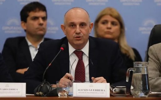 El ministro de Transporte, Alexis Guerrera, dejará el cargo por un problema de salud