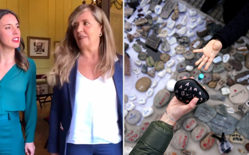 Gabriela Cerruti le dijo a una ministra española que “la derecha ha puesto sus piedras recordando a los muertos del Covid”