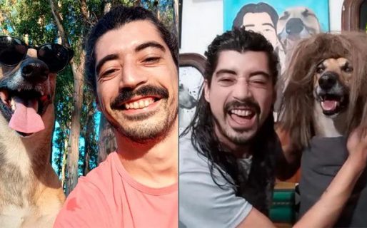 Enzo y Flaco, los videos desopilantes de esta dupla en las redes: “Es el primer ‘drag dog´ de la Argentina”