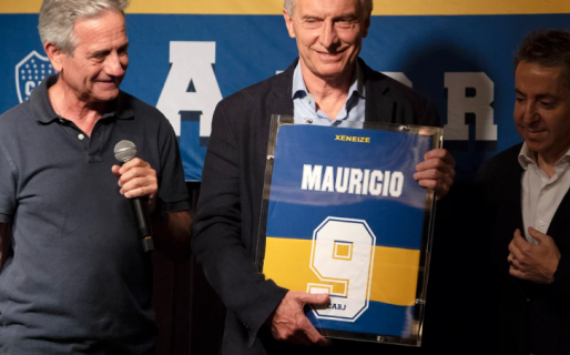 Con el apoyo de Macri, Andrés Ibarra se lanzó como candidato a presidente de Boca