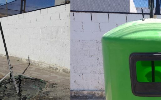 Vecinos del barrio Isidro Labrador indignados por la quema de un iglú