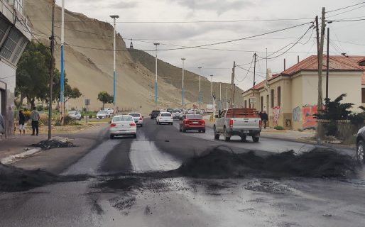 Se liberó la ruta y los manifestantes se retiraron