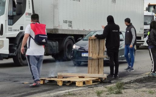 Se levantó momentáneamente el corte en Ruta 3 y 26: «Mañana no quedará otra que seguir»
