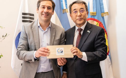 Luque mantendrá una intensa agenda de trabajo con el embajador de Corea del Sur