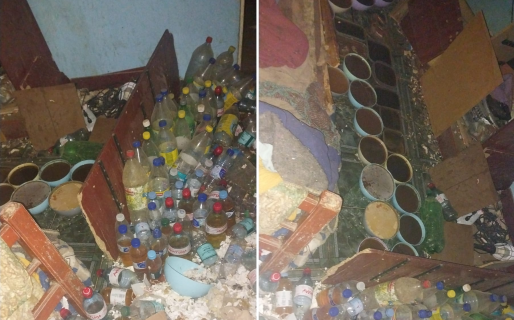Rescatan a joven que sus padres tenían encerrado con alambrado y abandonado en un cuarto