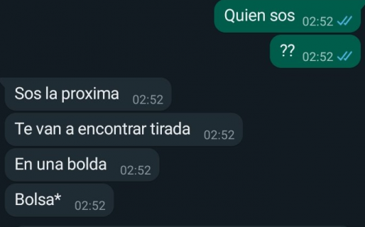 Una niña de 11 años recibió aberrantes amenazas en su celular
