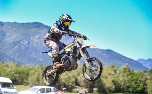Valdebenito ganó en Bariloche y fue podio en el MX Sur