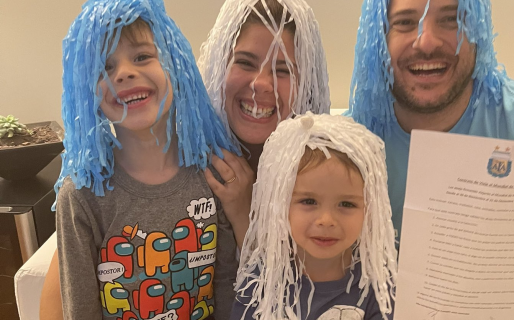 Brancatelli le dio una impensada sorpresa a sus hijos: los llevará a ver el Mundial en Qatar