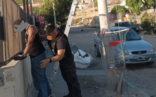 Otro sujeto fue “enganchado” efectuando una conexión clandestina