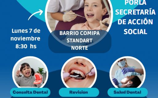 La Secretaría de Acción Social de Petroleros Privados brindó atención odontológica gratuita para niños del COMIPA