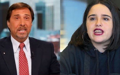 Eduardo Feinmann defendió a Ofelia Fernández y cruzó a la militante de Javier Milei que la atacó