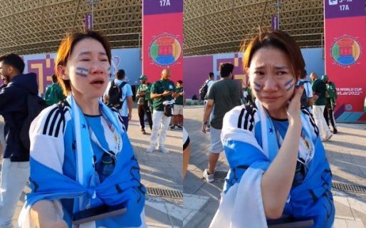 Mundial de Qatar 2022: el dolor y llanto de una japonesa por la derrota de la Selección