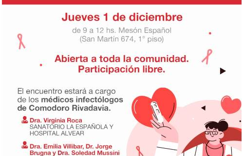 Jornada de concientización, detección precoz y prevención del VIH SIDA