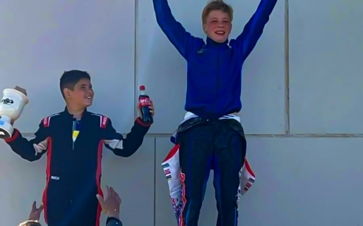 Lucio Bergía: el niño campeón en Karting que le regaló la última carrera a su amigo y festejó con él