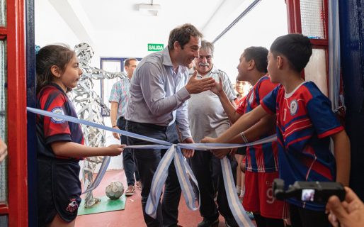 Se reinauguró el techo del club USMA