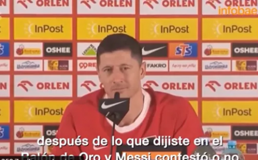 Lewandowski y un periodista argentino tuvieron un inesperado cruce que pudo ser para peor