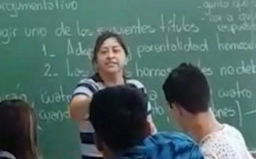 Una madre entró al colegio para golpear al alumno que le hacía bullying a su hijo