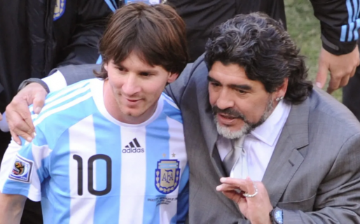 Lionel Messi compartió un emotivo posteo de Diego Maradona a dos años de su muerte