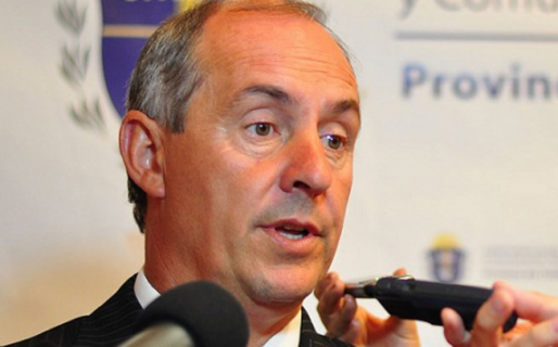 El ministro de Seguridad sufrió un accidente vehicular