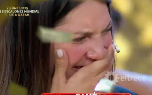 Ganó los 8 escalones del millón y quebró en llanto al contar para qué utilizará el dinero