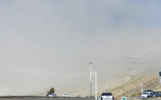 Comodoro Rivadavia fue sorprendido por una densa capa de niebla
