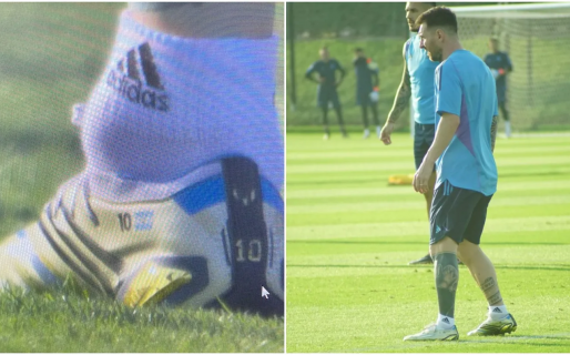 Viralizaron una foto del tobillo hinchado de Messi y aparecieron las dudas: ¿juega?